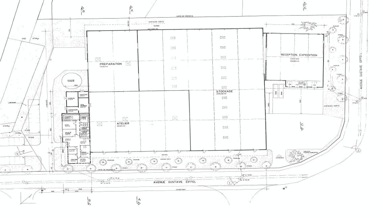 Entrepôt classe b Gellainville 6450m² Location entrepôt classe b Gellainville Eure-et-Loir OLLOG2531818 7